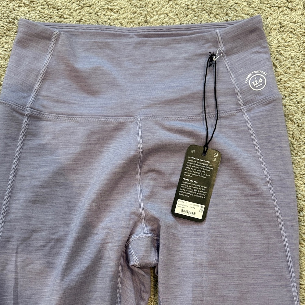 All birds Purple High-Waisted Leggings